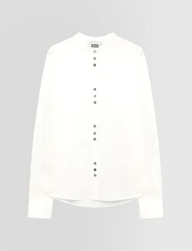 Camicia coreana uomo bianco - ALPHA STUDIO - FashionsVida
