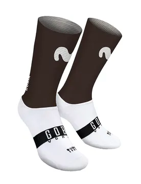 Calzini Vortex 2.0 Movistar Team Gravel Squad 2025 Black / White