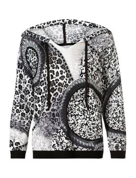 Heine Jersey ecru / negro