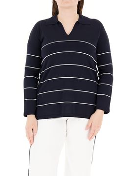 Maglia scollo V BLU NAVY XL