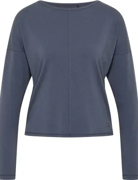 Ila Damen Longsleeve, blau L
