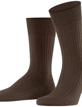 Calcetines cortos de hombre marrones - Falke - FashionsVida