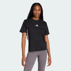 Essentials Maglietta in cotone a 3 strisce L Black / White