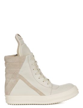 Above-the-Ankle Shark-Tooth Sneakers