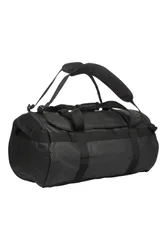 Unisex Cargo Bag With Padded Shoulder Straps Heavy Duty Travel Backpack Black - One Size