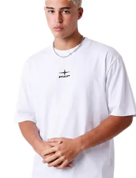X Paris T-shirt à Manches Courtes 2611157 White 2XL Homme