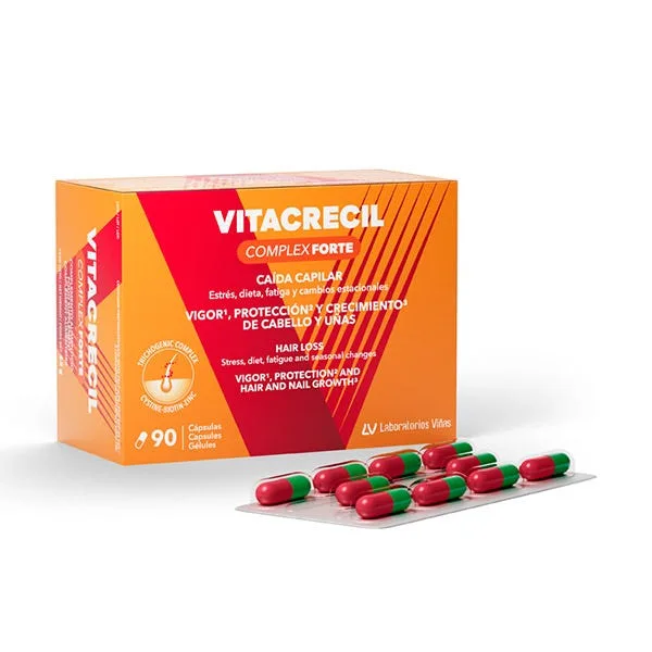 CÃ¡psulas CaÃ­da Capilar 90UD - VITACRECIL - FashionsVida