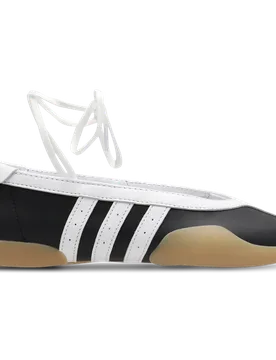 Taekwondo Taekwondo Taekwondo Mei Women's Sneakers - Black - Size 7 - Leather - Black - Size: 7 - Adidas - FashionsVida