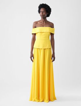 CAIN Maxikleid gelb 34 damen