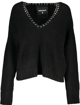 Damen PULLOVER Schwarz 2K0219K134_NEK103NERO