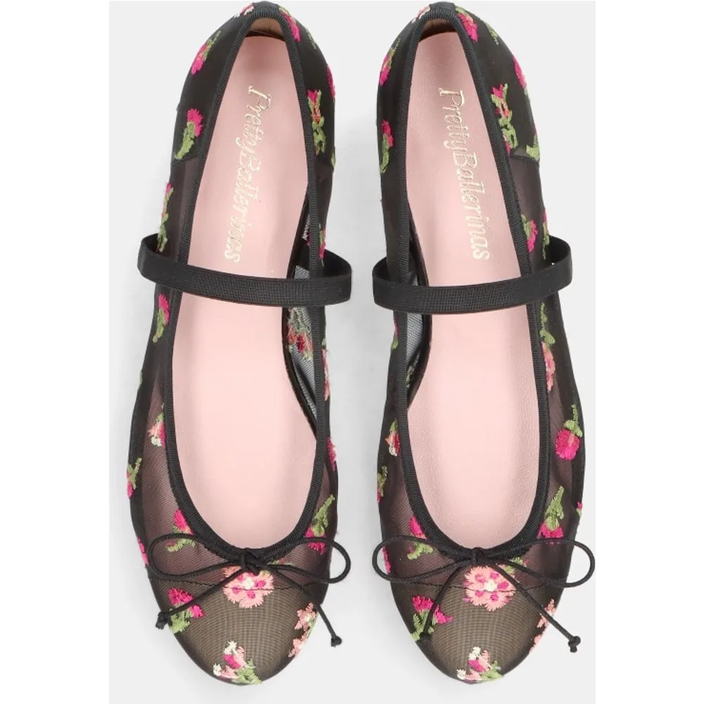 Bailarinas Nicole de mujer en tela de red - Pretty Ballerinas - FashionsVida