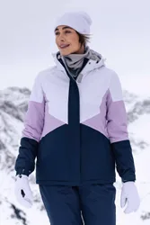 Moon II Womens Ski Jacket - Purple - Purple - Size: 8