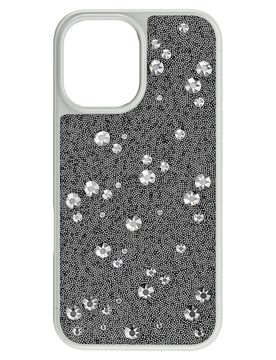 Custodia per smartphone High, Design sparpagliato, iPhone® 16, Tono argentato OS
