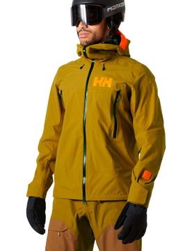 Sogn shell 20 chaqueta esquí hombre Amarillo (XL)