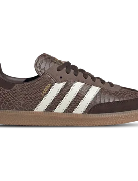 Samba Herren Sneaker - Braun - Größe 47 1/3 - Leder Brown 47 1/3 - Adidas - FashionsVida
