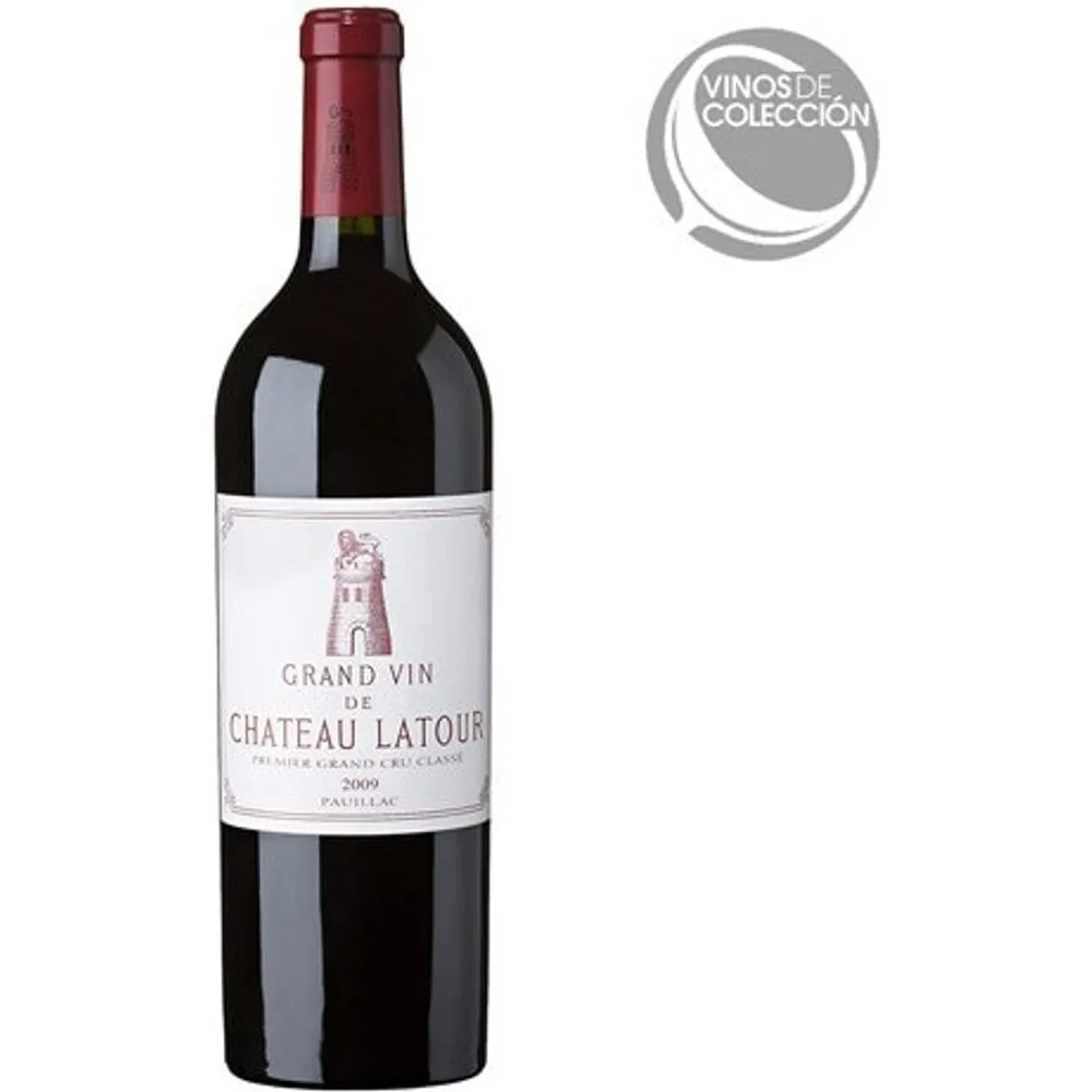 Vino tinto Premier Gran Cru Classé 2009 Pauillac Burdeos - Château Latour - FashionsVida