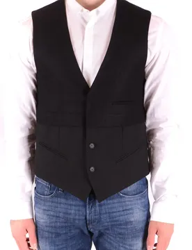 Herren Weste Schwarz 503087