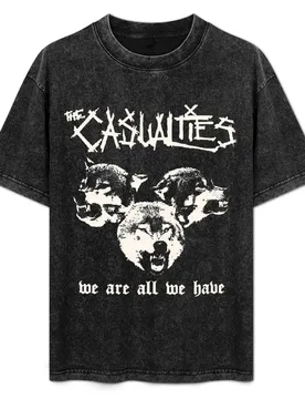 The casualties band Classic T-Shirt Big Size Simple T-Shirt - Aliexpress - FashionsVida