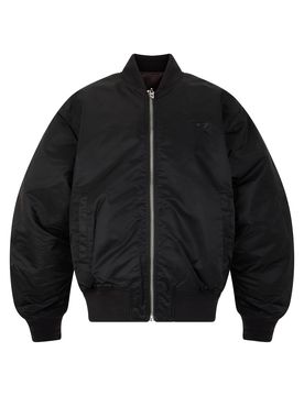 Men's Bomber Jacket with Center Zip