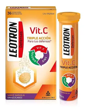 Integratore Alimentare Vitamina C Effervescent 36 Unità - LEOTRON - FashionsVida