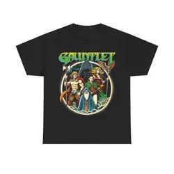 A-Gauntlet Retro Arcade Game T-Shirt: Unisex Gaming Graphic Tee, Vintage-Style