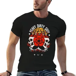 Heavydirtysoul T-Shirt Classic Basic Casual T-Shirt