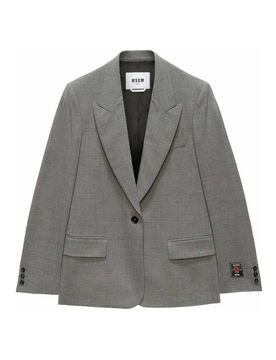 M.S.G.M. Msgm Giacca Grigia