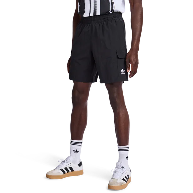 Essential Men Shorts - Black - Size M - Poly Woven - Black - Size: Medium - Adidas - FashionsVida