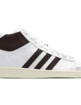 Jabbar Uomo - Sneakers Bianco - Taglia 41 1/3 - Pelle 41 1/3 - Adidas - FashionsVida