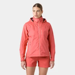 Women's Crew Hooded Midlayer Sailing Jacket 2.0 Pink M - Sunset Pink - Female