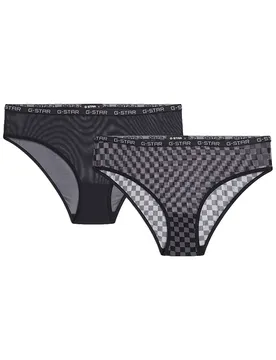 Culotte D29437-01 Brief 2 Unités Black S