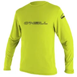 Rash Guard Manches Longues Basic Skins Lime XS