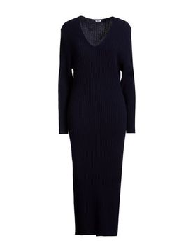 Midi-Kleid Damen Marineblau 34,36,38 Damen