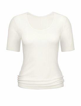T-Shirt EXQUISITE weiss creme 48 damen
