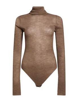 Bodysuit Damen Khaki L Damen - JACOB COHЁN - FashionsVida