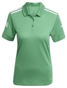 Polo à Manches Courtes Squadra 25 Cotton Team Green / White XS - Adidas - FashionsVida