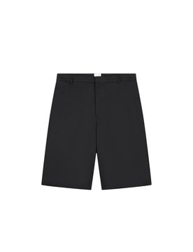 Classic Shorts pantaloncini corti classici in cotone gamba larga - black