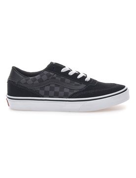 Sneakers Nere Con Motivo a Scacchi Brooklyn 38