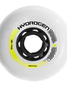 Roues De Patins Hydrogen 8 Unités White 100 mm / 85A unisex