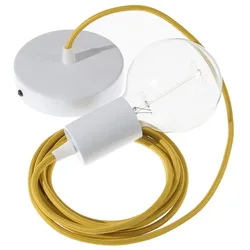 Cables Suspension Luminaire Rm25 50 Cm Mustard / White One Size