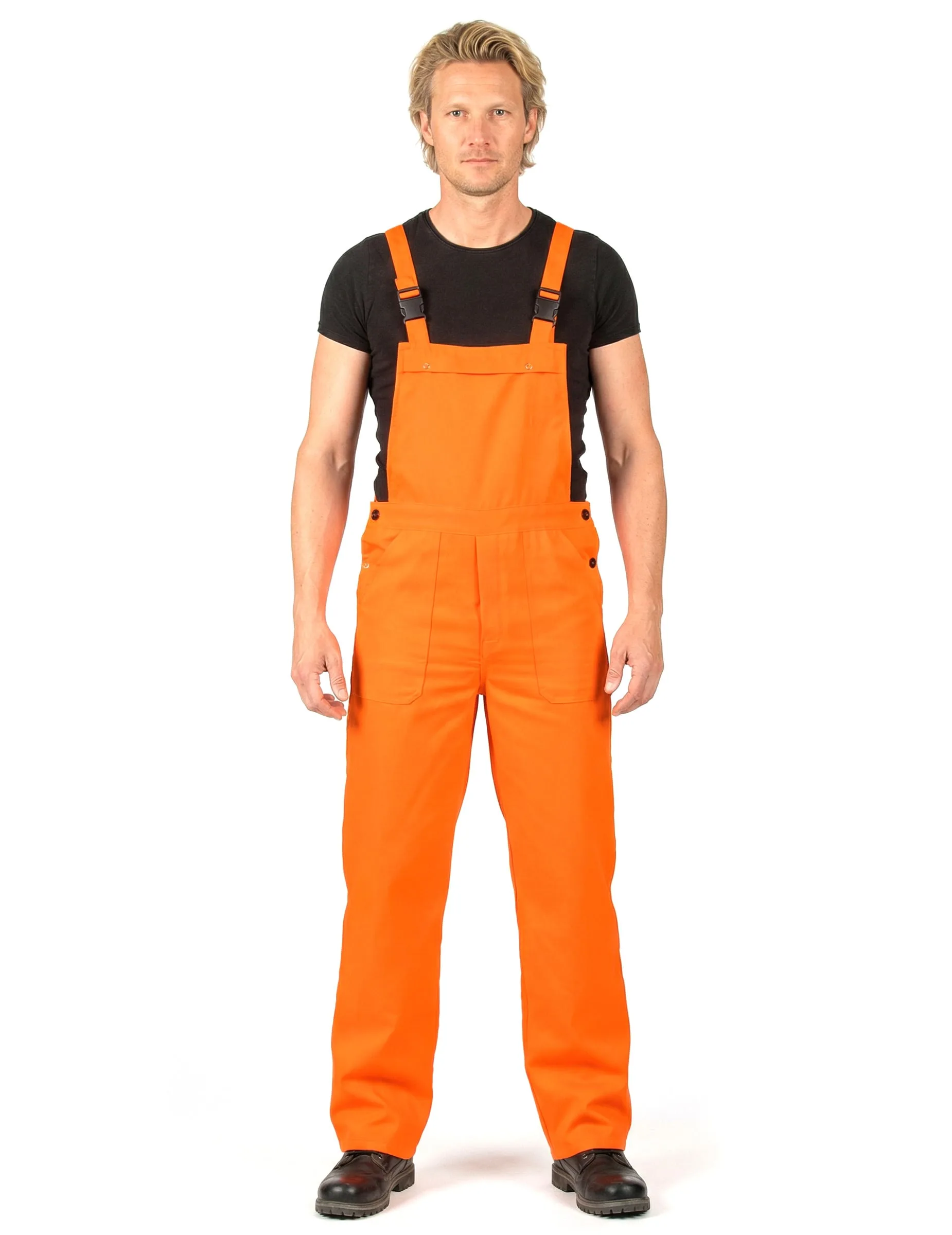 Erwachsenen-Latzhose in Neonorange - ESPA - FashionsVida