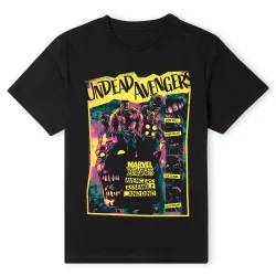 Undead Avengers T-Shirt - Black - Black - Size: 5XL
