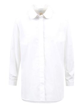 Camicia Sartoriale In Popeline Di Cotone Bio