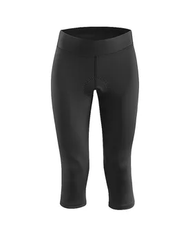 Damen Radhose Basic 3/4 Bund schwarz 50 W - LÖFFLER - FashionsVida