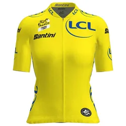 Maillot à Manches Courtes Tour De France Zwift Overall Leader
