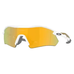 Lunettes De Soleil Polarisées Radar Plate Polished White Prizm 24K Polarized/CAT3 Homme