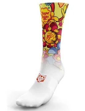 Chupa Chups Flower Socks Multicolour UK 12K-2 Men,Women - OTSO - FashionsVida