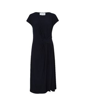 Midikleid azul oscuro 38