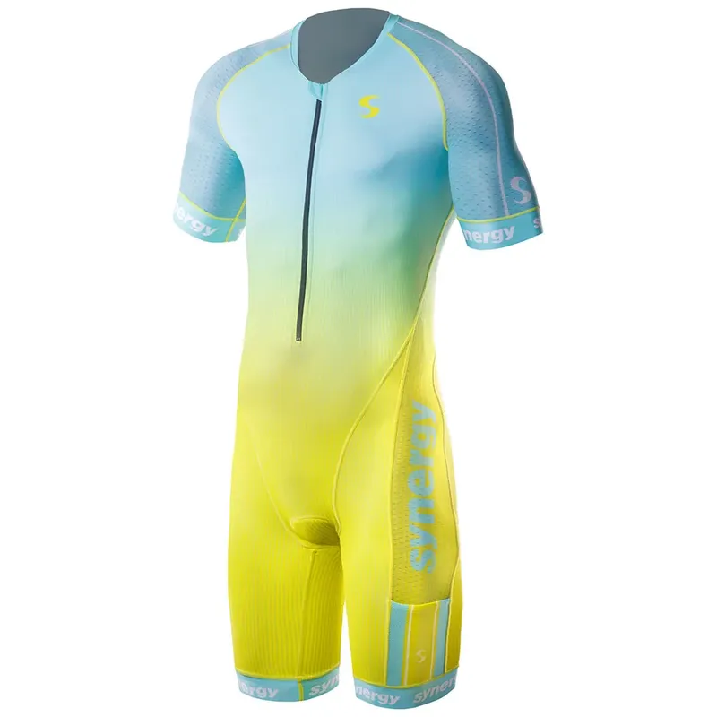 Trisuit A Maniche Corte Elite Mint Yellow S