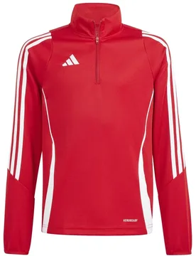 Tiro 24 Trainingsoberteil Kinder Rollkragenpullover, rot 140 - Adidas - FashionsVida